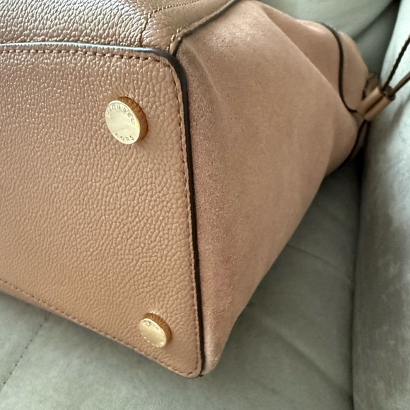 SALE🌸Michael Kors Dark Khaki Nicole Leather Tote - Picture 5 of 7